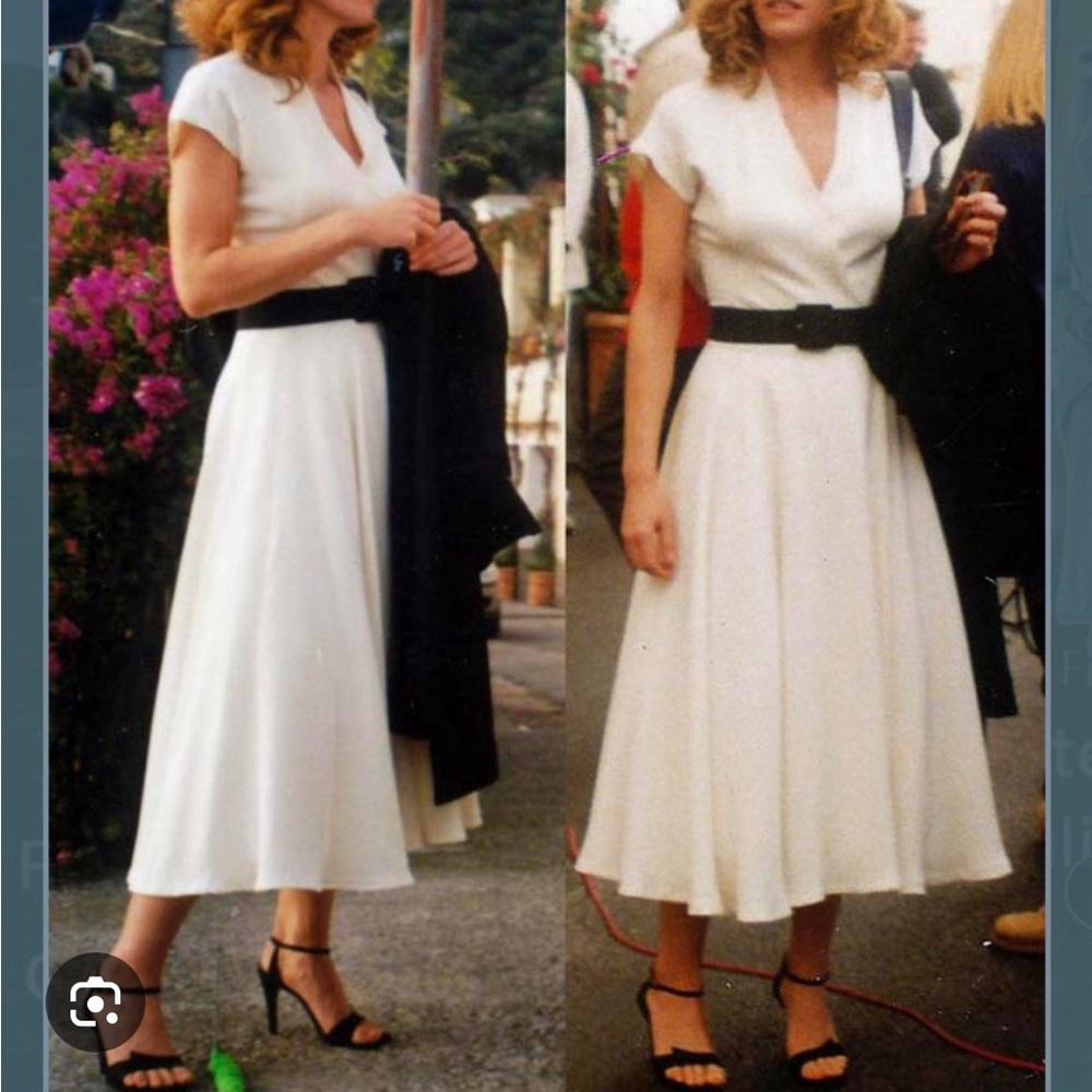 Nicole Miller white cotton dress - Picture 5 of 5